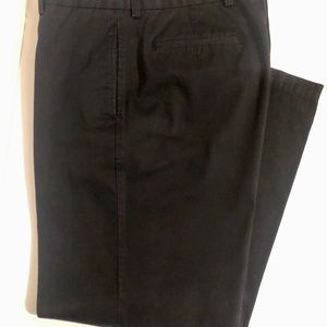 Men’s Black Express Chino Pants W33, L30 (Khakis)